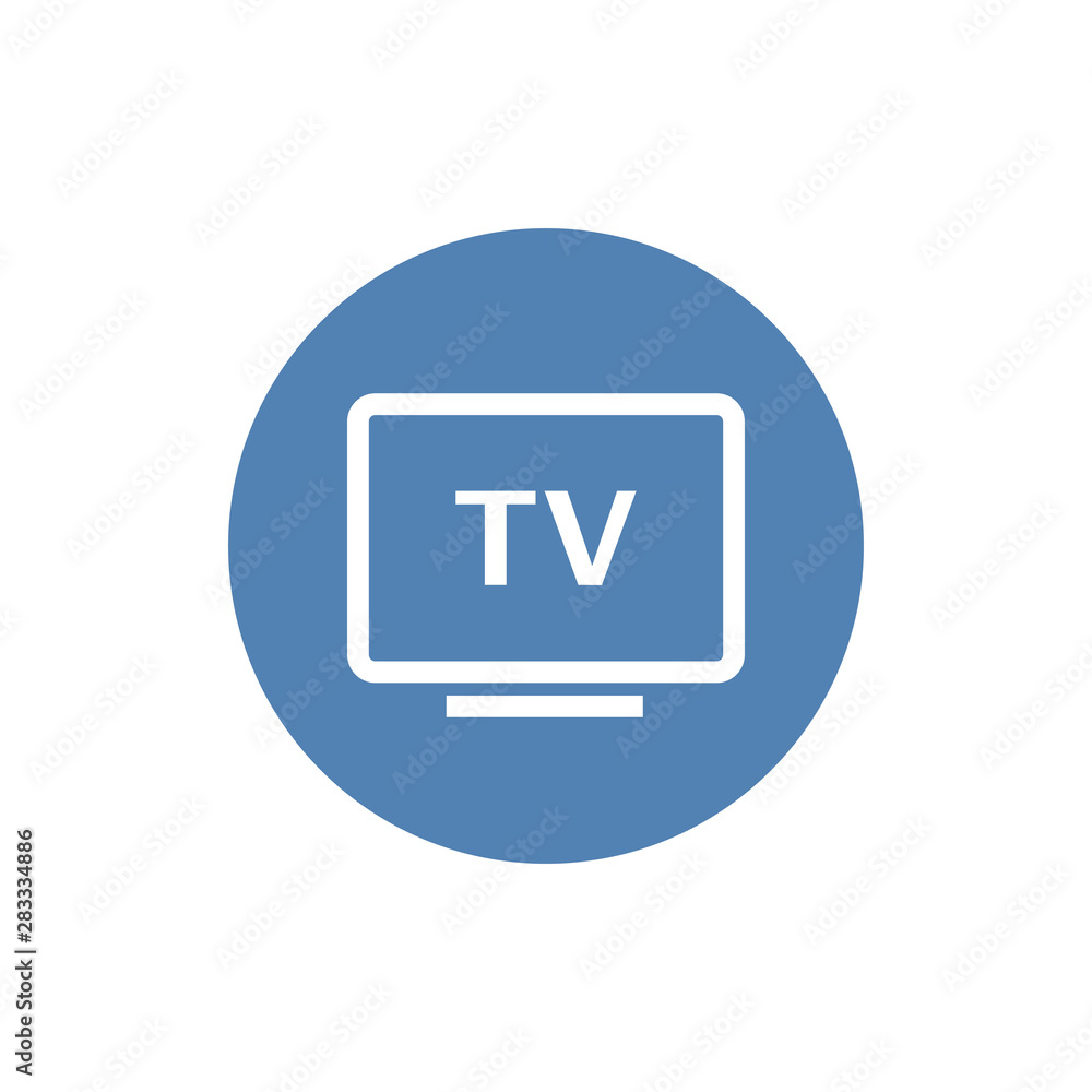 TV icon isolated on white background. EPS 10 TV icon isolated on white background. EPS 10