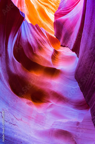 Antelope Canyon in the Navajo Reservation near Page, Arizona, USA