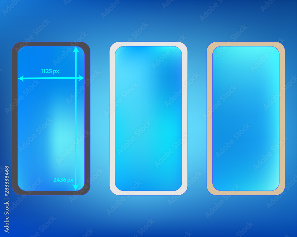 Mesh, azure colored phone backgrounds kit. Mesh, azure colored phone backgrounds kit.