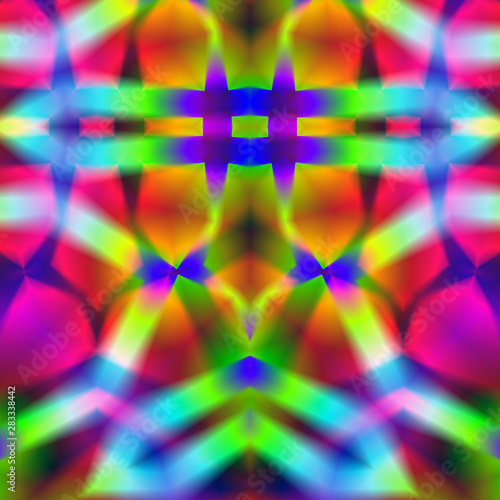 Abstract art background of geometric shapes.