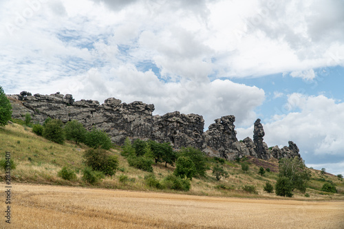 Sagenumwoben - Teufelsmauer im Harz bei Thale und Quedlinburg photo