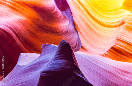 Antelope Canyon in the Navajo Reservation near Page, Arizona, USA