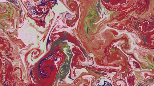 Obraz na płótnie Abstraction painted in oil. Colorful texture background. Multicolored wallpaper graphic design. Pattern for creating artworks and prints. Crazy bright colors style. Digital watercolor effect. w salonie