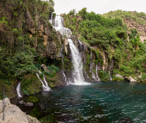 Beautiful waterfall of Reunion island