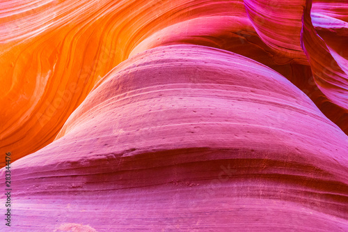 Antelope Canyon in the Navajo Reservation near Page, Arizona, USA