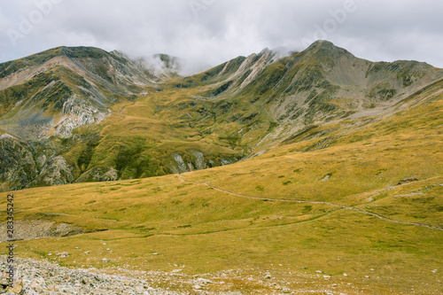 Landscape in the Pyrenees Mountains  Catalonia  Spain .
