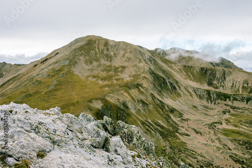 The Great Mountain of Bastiments  2881m  - Pyrenees Mountains  Spain  Catalonia .