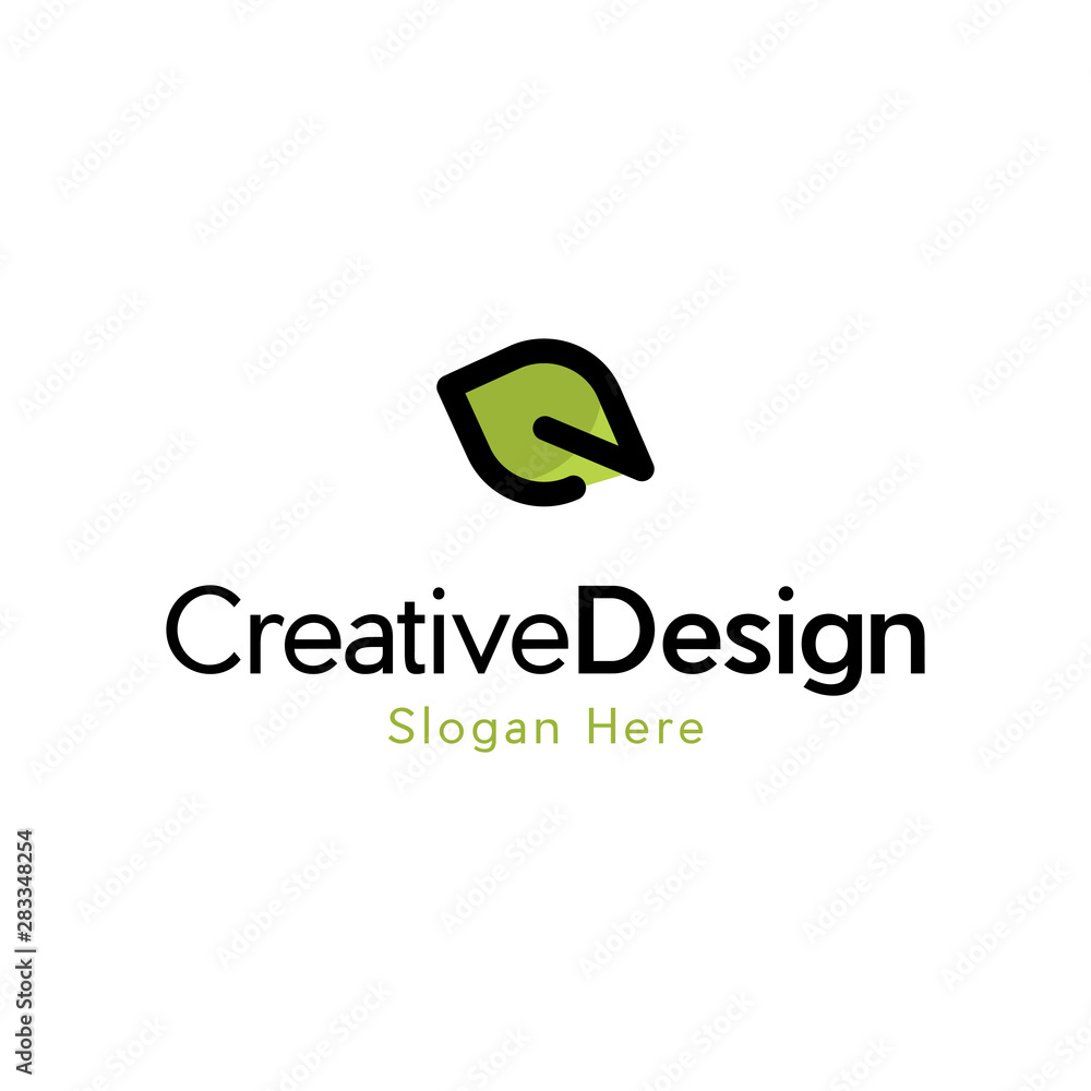 letter E and leaf logo vector, Modern natural leaf on E sign icon design logo concept icon template letter E and leaf logo vector, Modern natural leaf on E sign icon design logo concept icon template