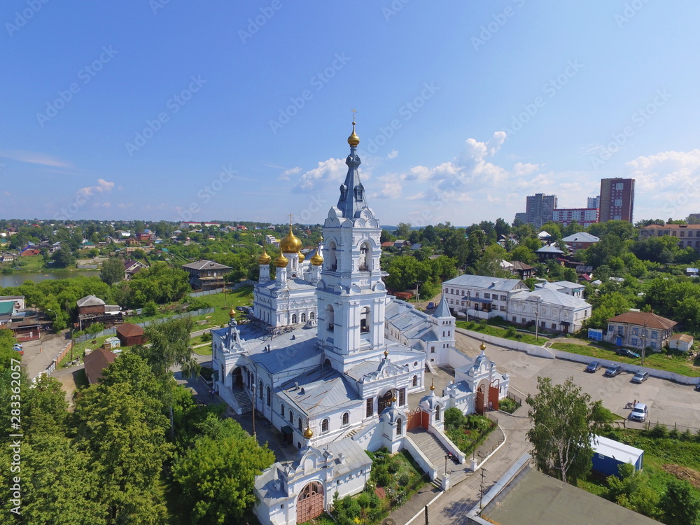Church of the Trinity in the Trinity-Stefan monastery. Perm. Russia