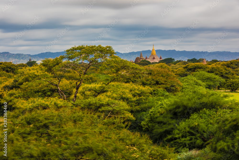 View of Bagan, Myanmar