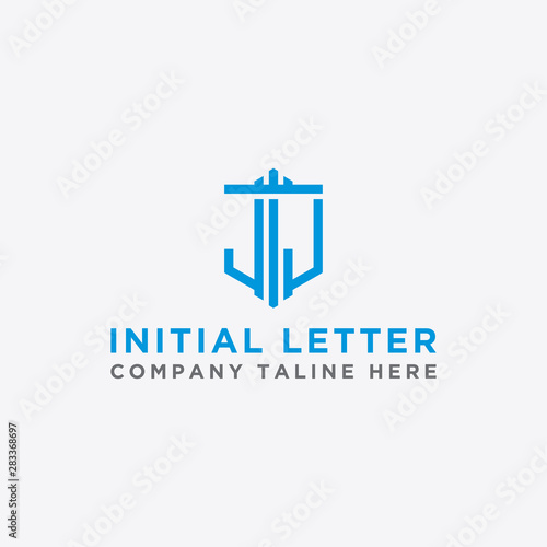 Inspiring company logo designs from the initial letters JJ logo icon. -Vectors
