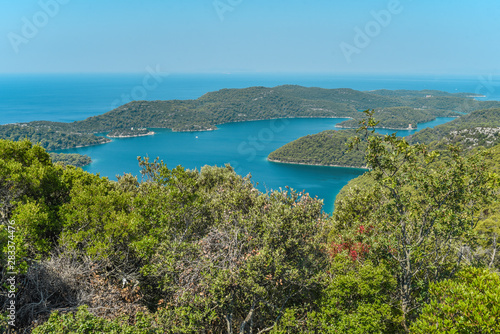 Croatian national park on island Mljet 