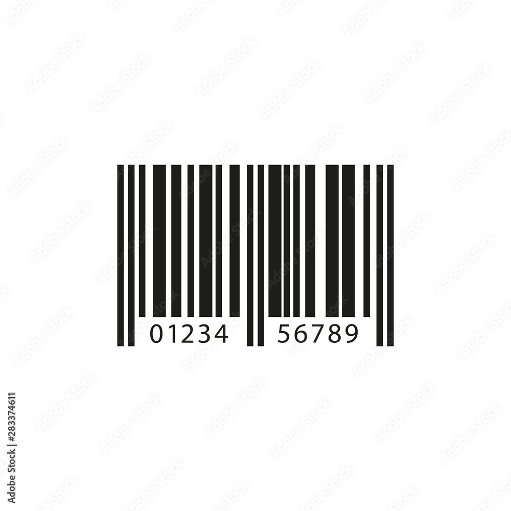 Barcode icon. Simple vector illustration. Barcode icon. Simple vector illustration.