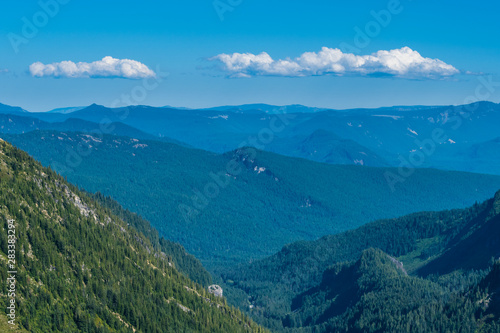 View of North Cascade Mountains