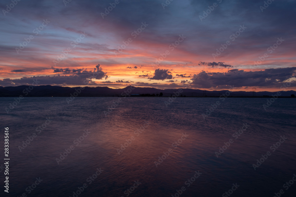 Obraz premium Bear Lake Sunset