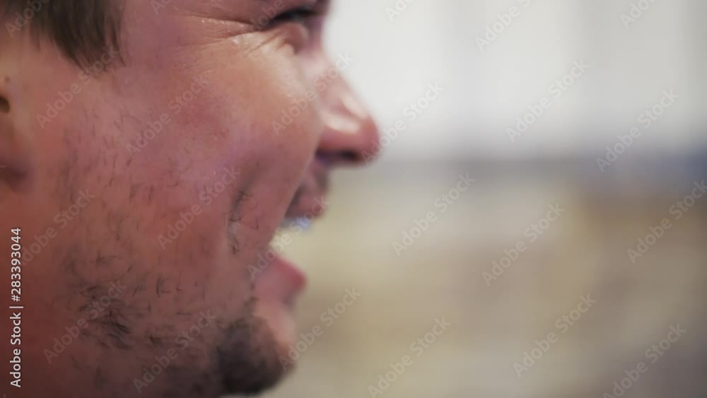 Romantic and love relationships. young couple on a date. Couple laughing in a restaurant in the evening. kisses. Close up Romantic and love relationships. young couple on a date. Couple laughing in a restaurant in the evening. kisses. Close up