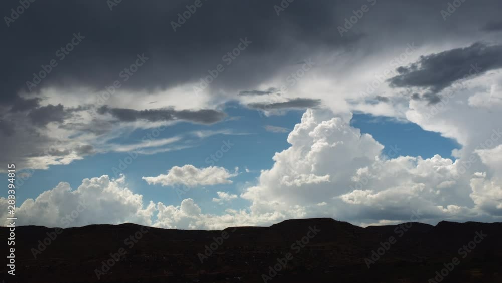Arizona Monsoon Clouds Tracking Shot Time Lapse Arizona Monsoon Clouds Tracking Shot Time Lapse