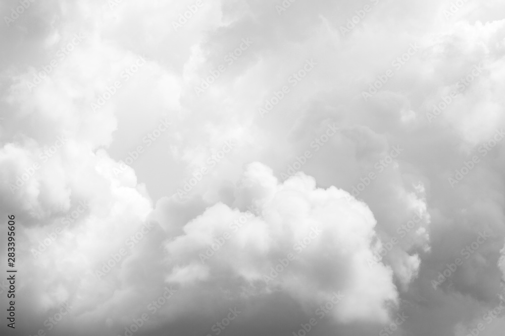 Obraz premium Grey storm clouds