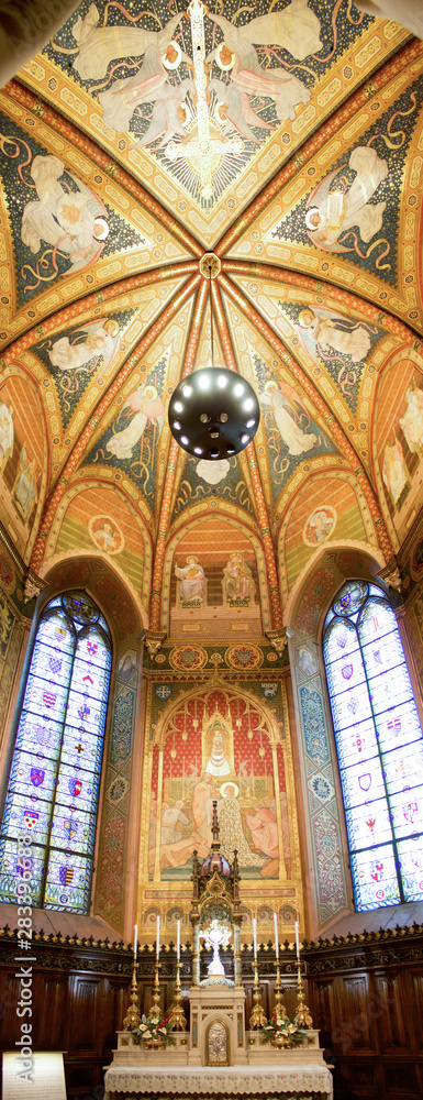 church verticle panaroma