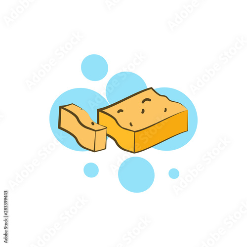 Cheese, parmesan icon. Element of color cheese icon