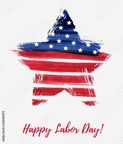 USA Labor day background