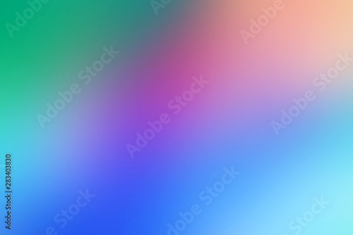 Conceptual abstract blurred, gradient, multicolour, artistic background