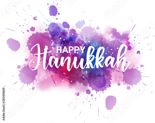 Happy Hannukah - holiday background