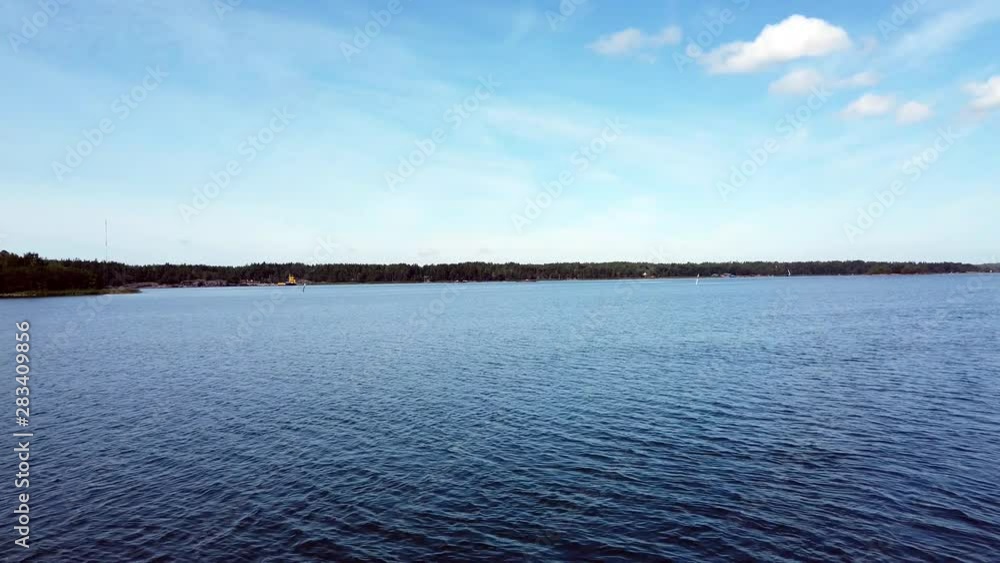 Kustavi, Finland. Beautiful summer day on the sea. Kustavi, Finland. Beautiful summer day on the sea.