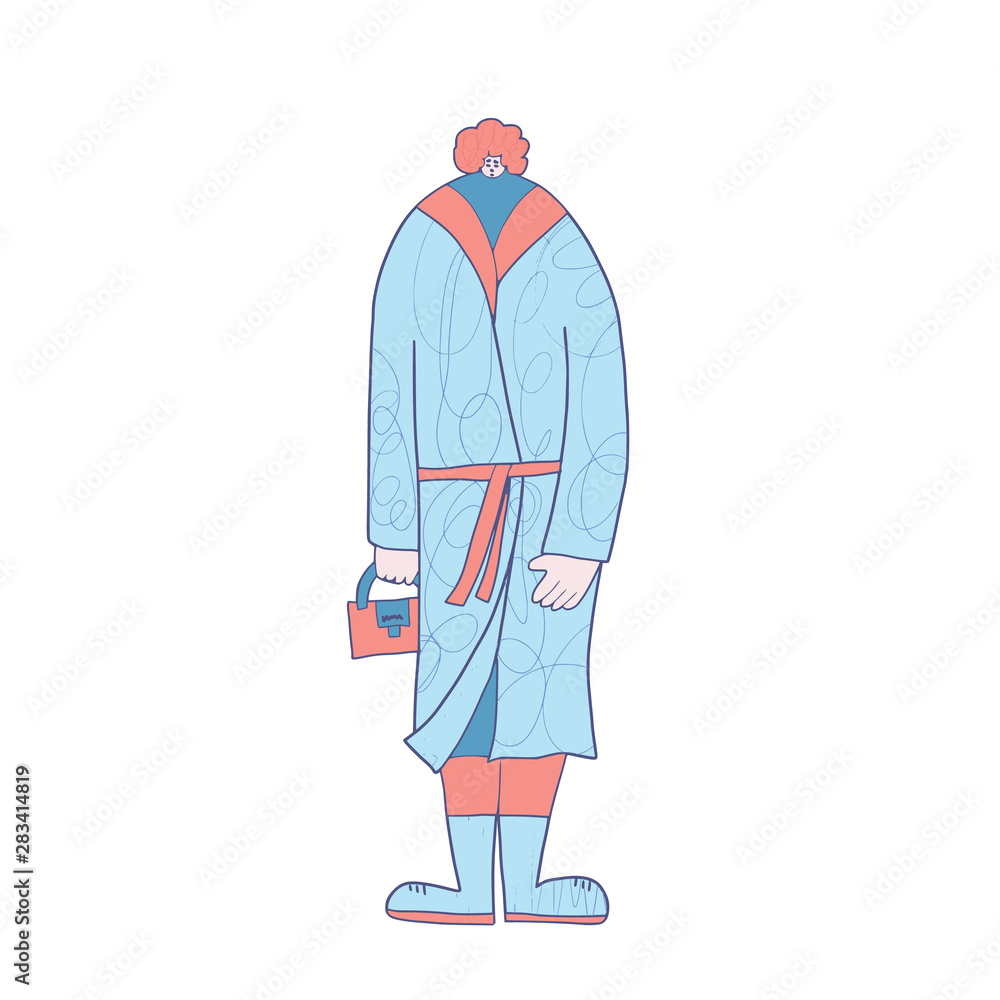 Group of girls stay isolated. Vector illustration. Group of girls stay isolated. Vector illustration.