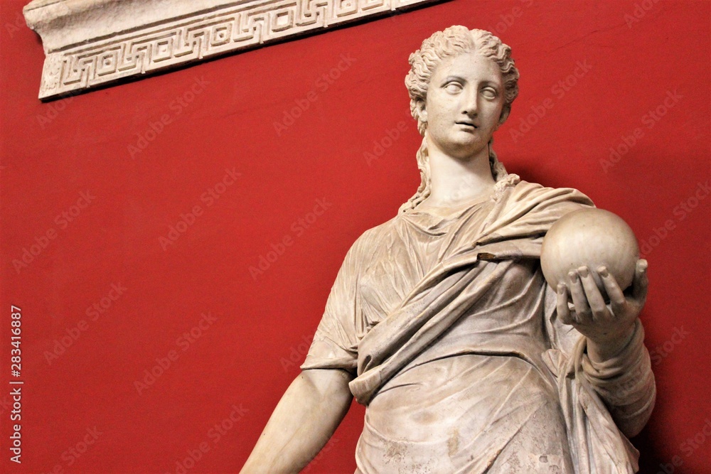 Fototapeta premium red lady