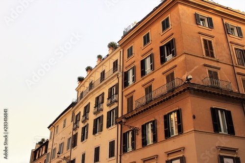 old buildings in roma