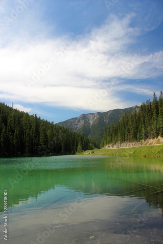 lake in the mountains