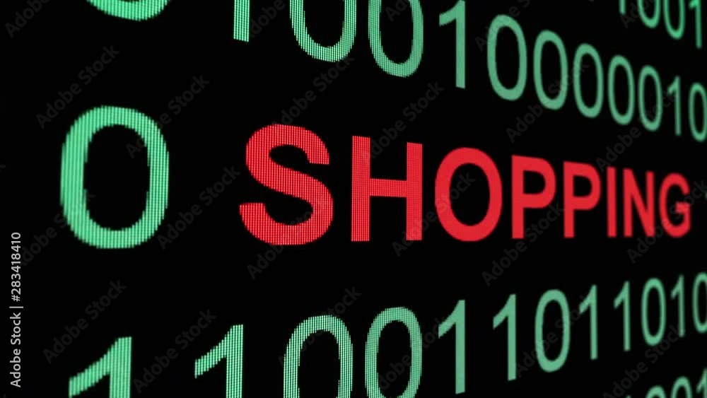 Shopping text over binary data Shopping text over binary data