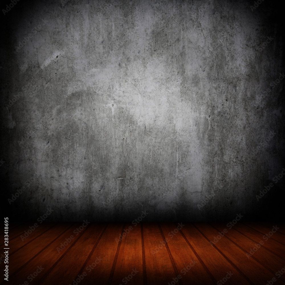 empty interior room with grunge wall empty interior room with grunge wall