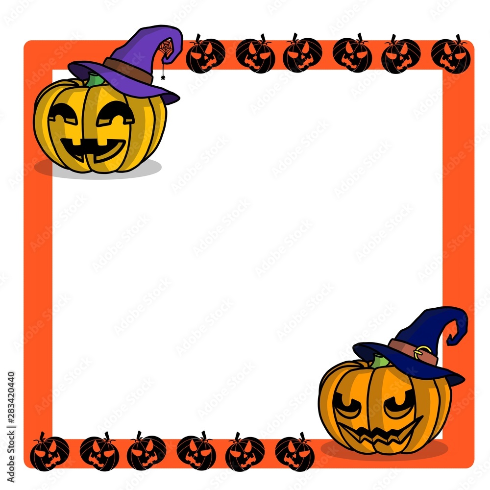 Halloween cornice Stock Illustration | Adobe Stock