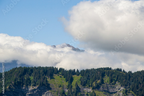 Vue sur Montagne des Alpes, savoie