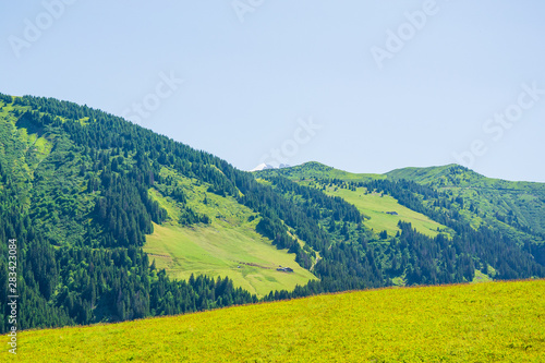 Vue sur Montagne des Alpes, savoie © emmanuel