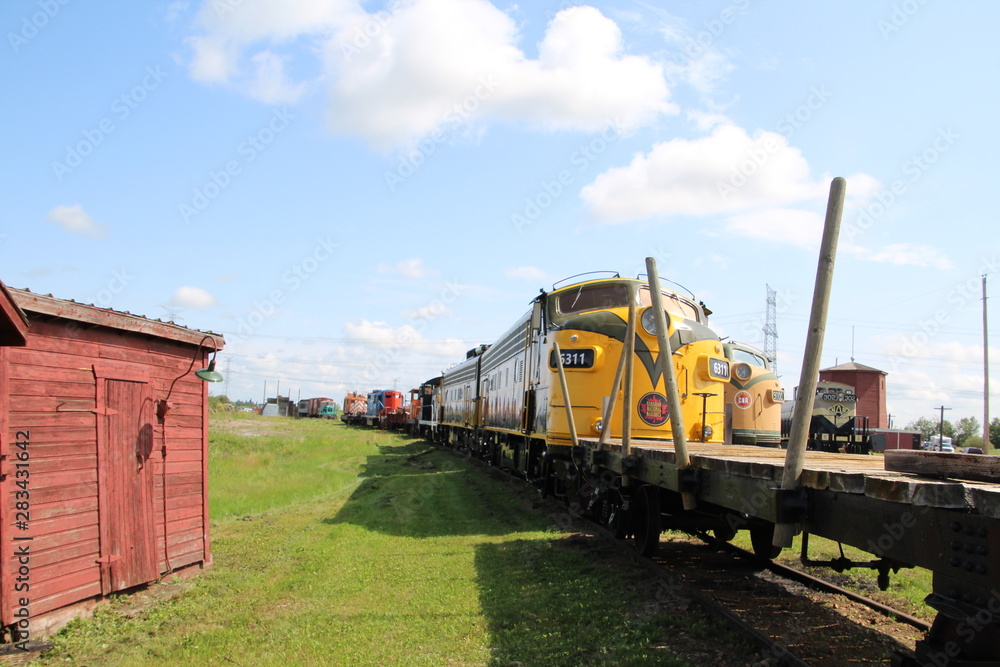 The Yard, Alberta Railway Museum, Edmonton, Alberta