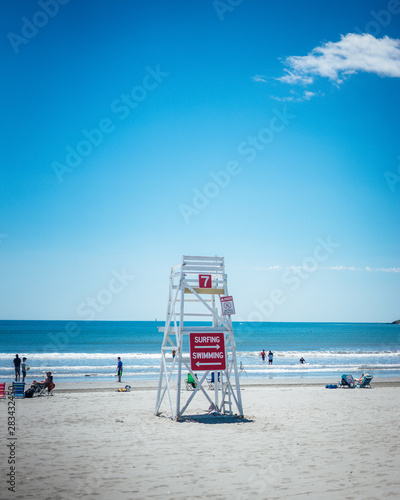 lifeguard stand on beach