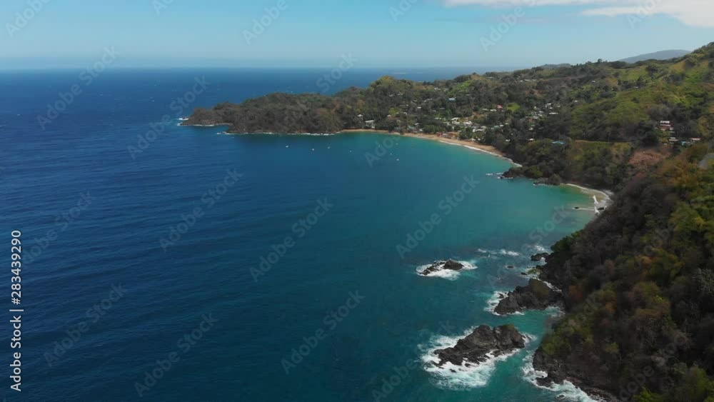 Amazing coastline in the Gulf of Paria on the island of Tobago Amazing coastline in the Gulf of Paria on the island of Tobago