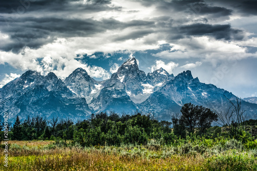 Stunning Storm Clouds Over Grand Tetons - 2 © Brian Swanson