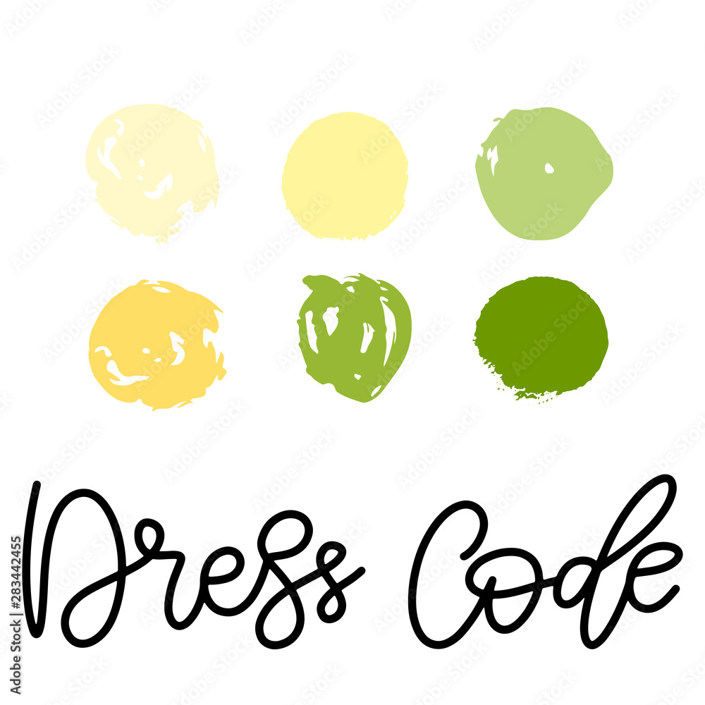 Wedding dress code color palette Wedding dress code color palette