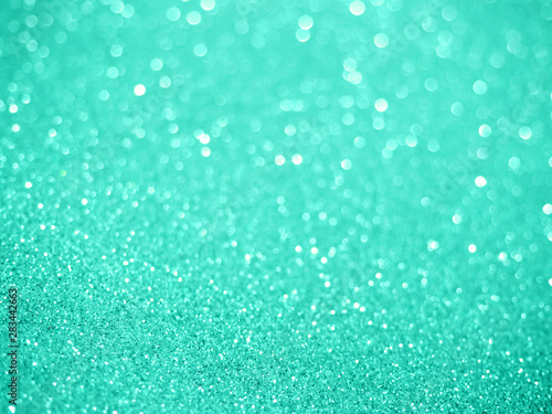 turquoise blue glitter abstract background