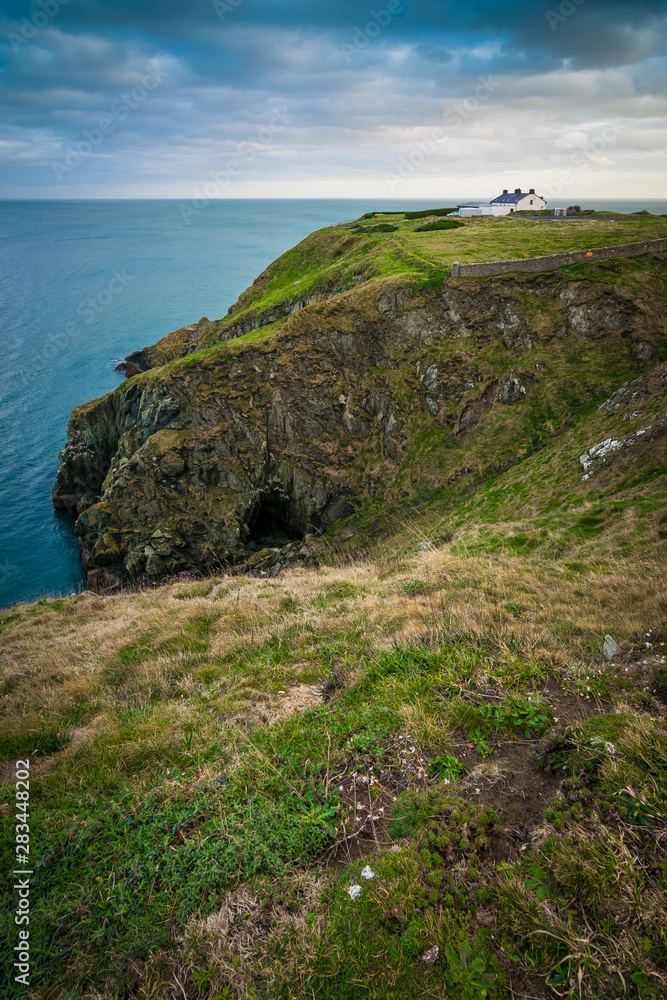 Coast of Howth Peninsula at Baily Lighthouse - Ireland