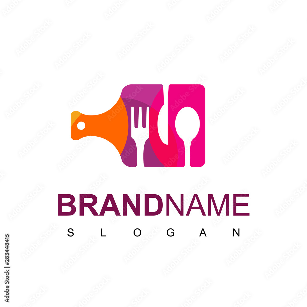 cooking-logo-design-template-isolated-on-white-background-stock-vector