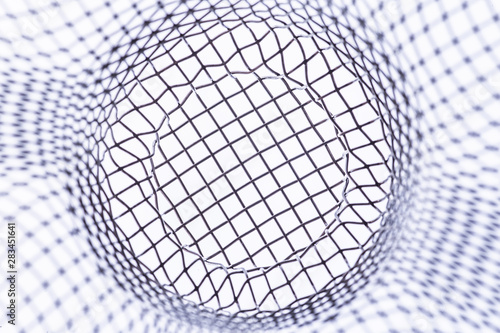 wire mesh abstract background