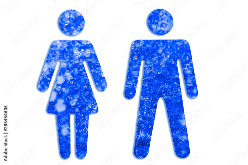 Wassermann und Wasserfrau Wassermann und Wasserfrau