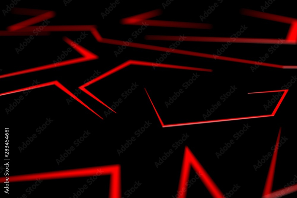3d render abstract black metallic frame, Layout modern tech design template background 3d render abstract black metallic frame, Layout modern tech design template background