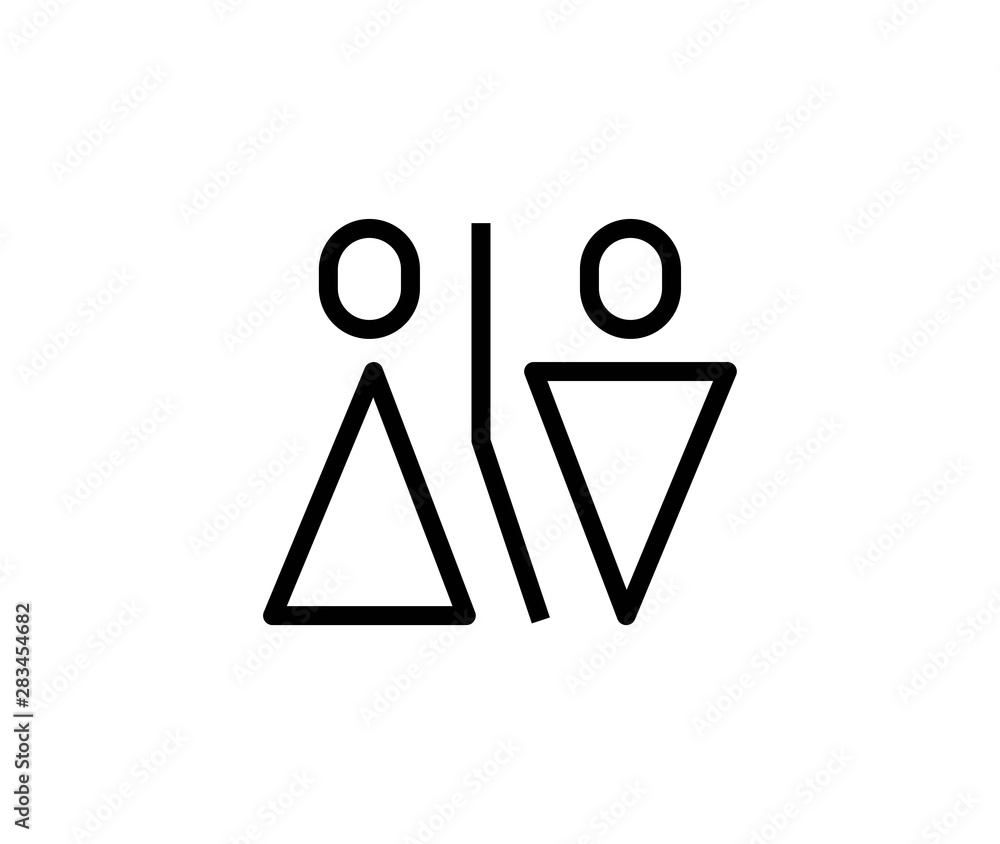 WC line icon WC line icon
