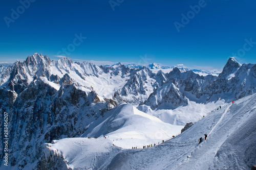Snow covered French Alps © Michael
